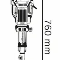 BOSCH Demolition Hammer - Jack Hammer -16-30 - Kapasi Tools